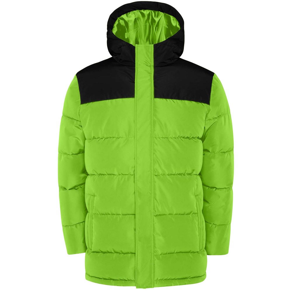 Tallin Steppjacke für Kinder limone, schwarz