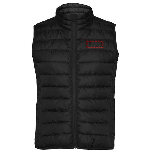 Oslo isolierter Bodywarmer für Damen schwarz