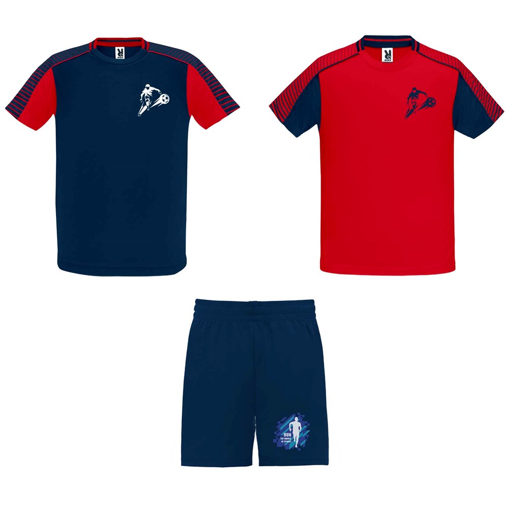 Juve Sport-Set Unisex rot, Navy Blue