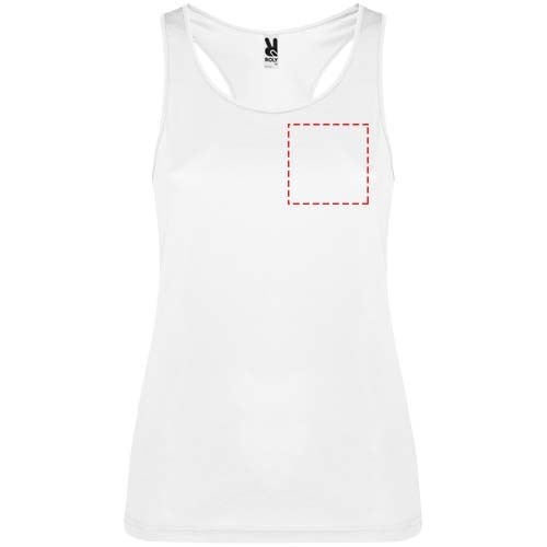 Schura Sport Top für Damen weiss
