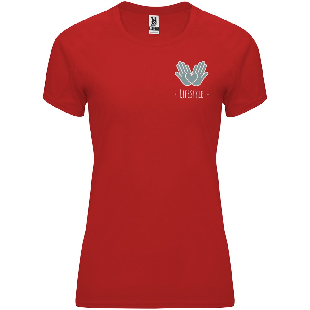 Bahrain Sport T-Shirt für Damen rot