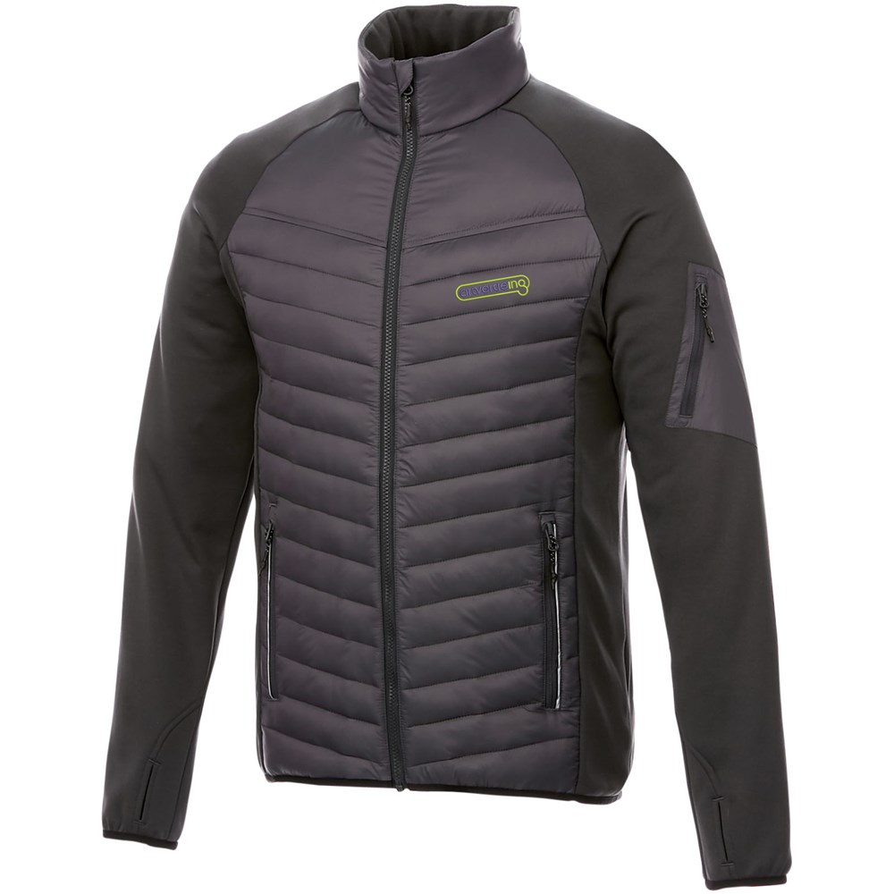 Banff Hybrid wattierte Jacke für Herren storm grey