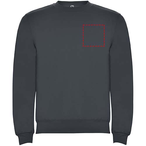 Clasica 280 g/m² Sweatshirt mit Rundhalsausschnitt Unisex ebenholz