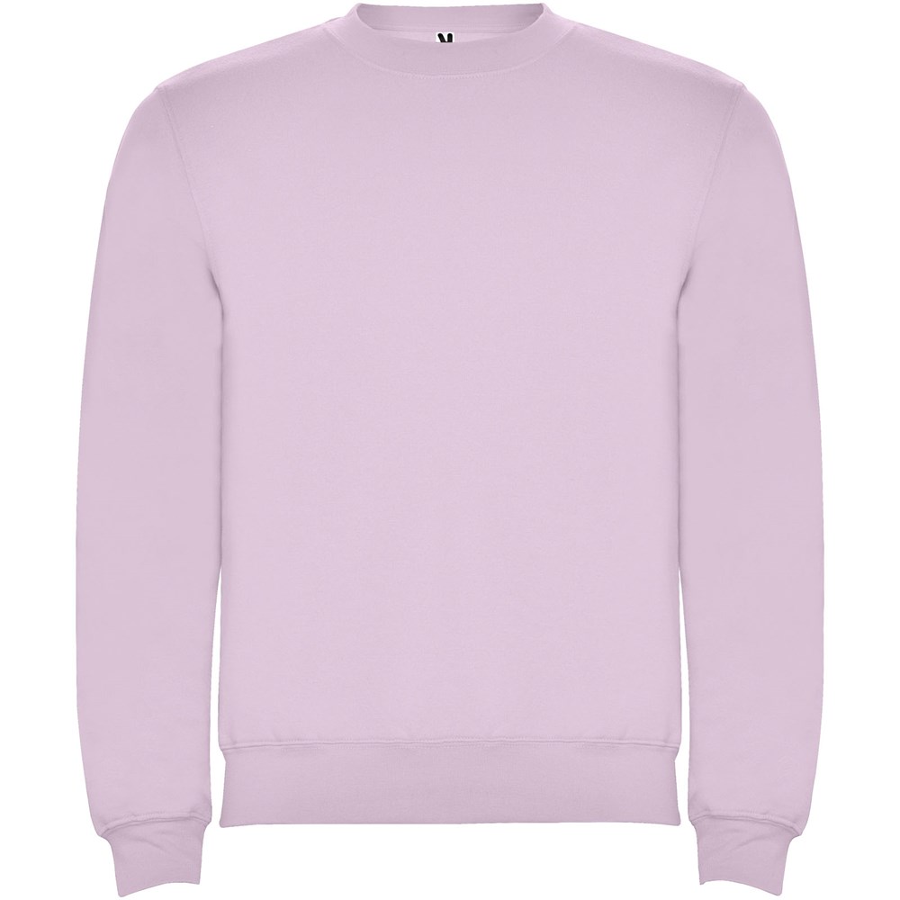 Clasica Sweatshirt mit Rundhalsausschnitt Unisex hellrosa