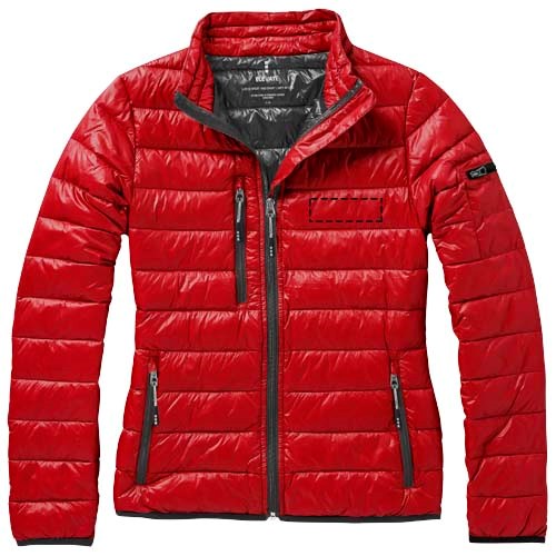 Scotia leichte Daunenjacke für Damen rot