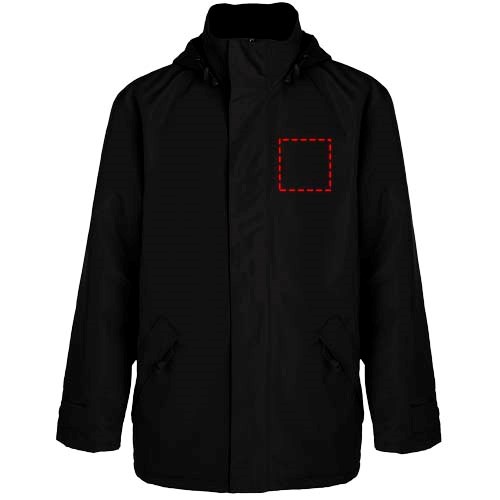 Europa isolierte Jacke Unisex schwarz