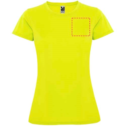 Montecarlo Sport T-Shirt für Damen Fluor Yellow