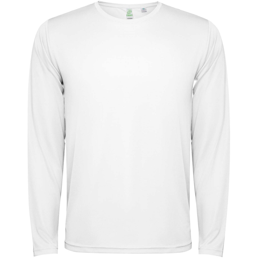 Estoril Langarm-Shirt für Kinder weiss