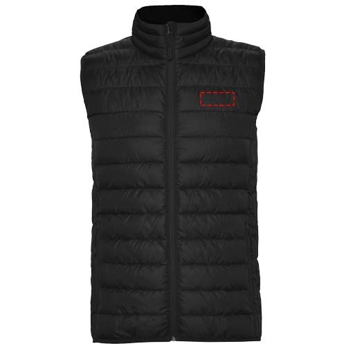 Oslo isolierter Bodywarmer für Herren schwarz