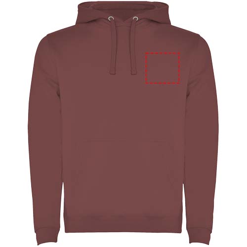 Urban 280 g/m² Kapuzenpullover für Herren blassrot