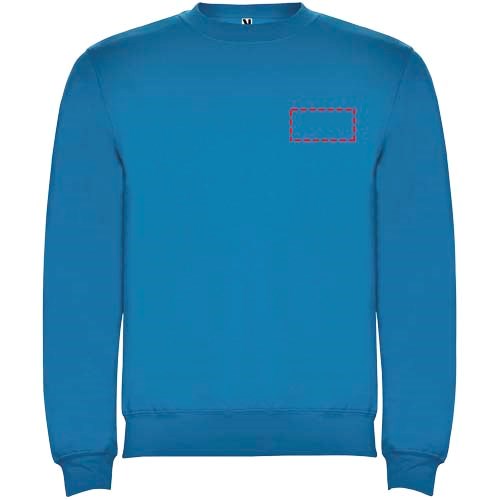 Clasica Sweatshirt mit Rundhalsausschnitt für Kinder Ozeanblau