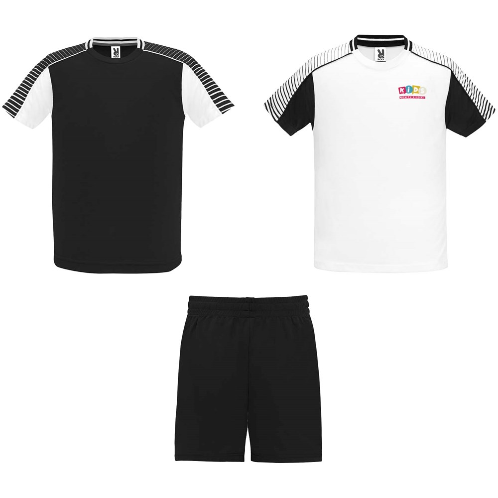 Juve Sport-Set für Kinder weiss, schwarz