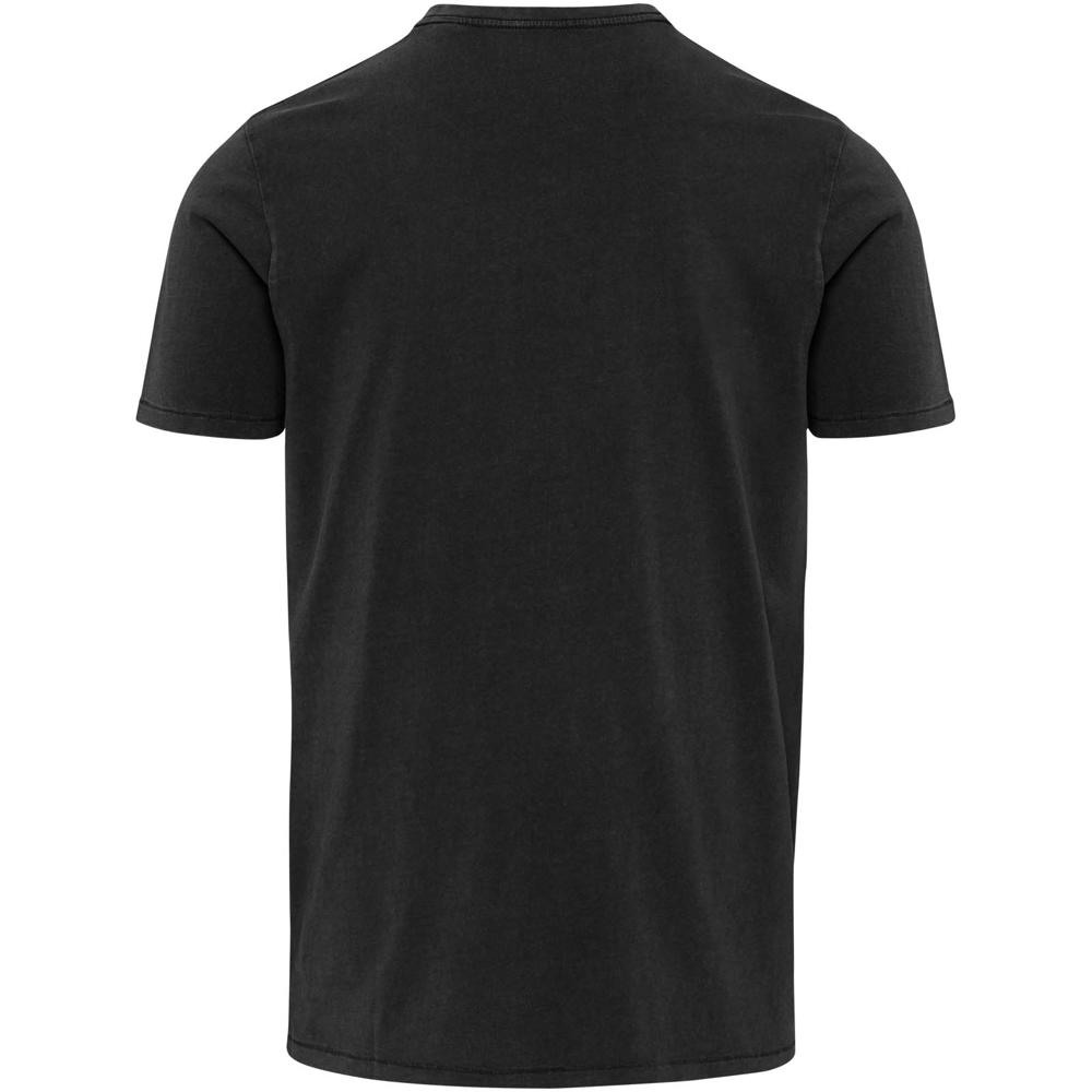 Nanaimo Kurzärmeliges T-Shirt für Herren im Washed Look, 160 g/m2 schwarz