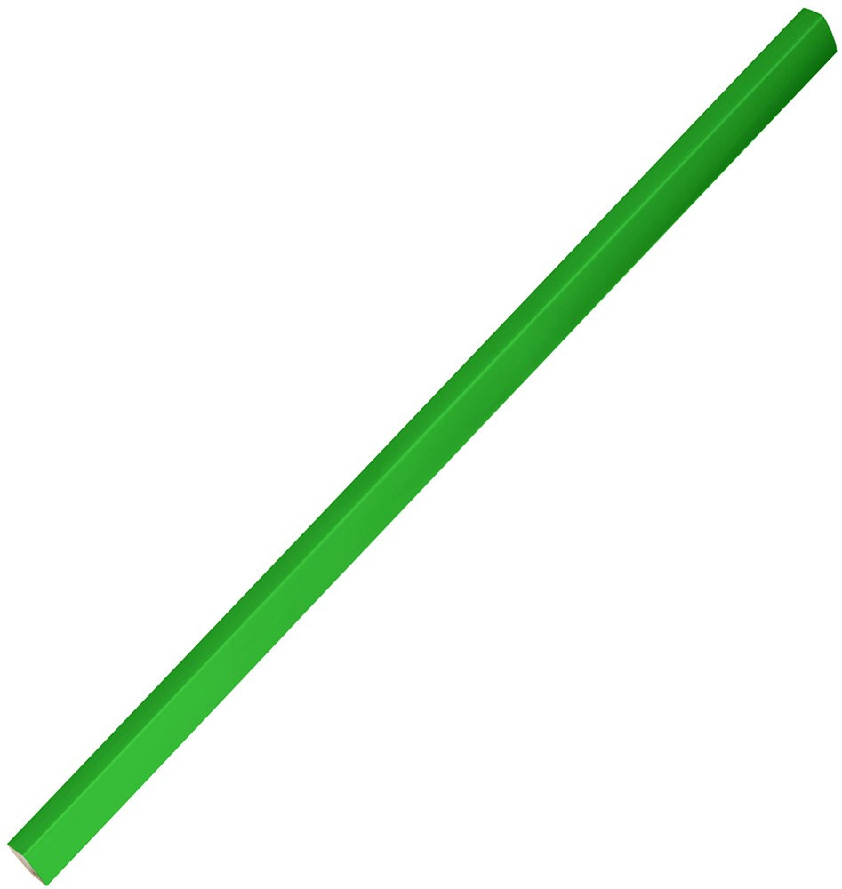 Zimmermannsbleistift, 24 cm, eckig-oval, ungespitzt