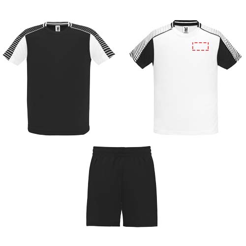 Juve Sport-Set für Kinder weiss, schwarz