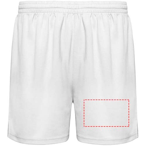 Player Sportshorts für Kinder weiss