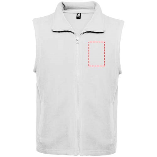 Bellagio Fleece Bodywarmer Unisex weiss