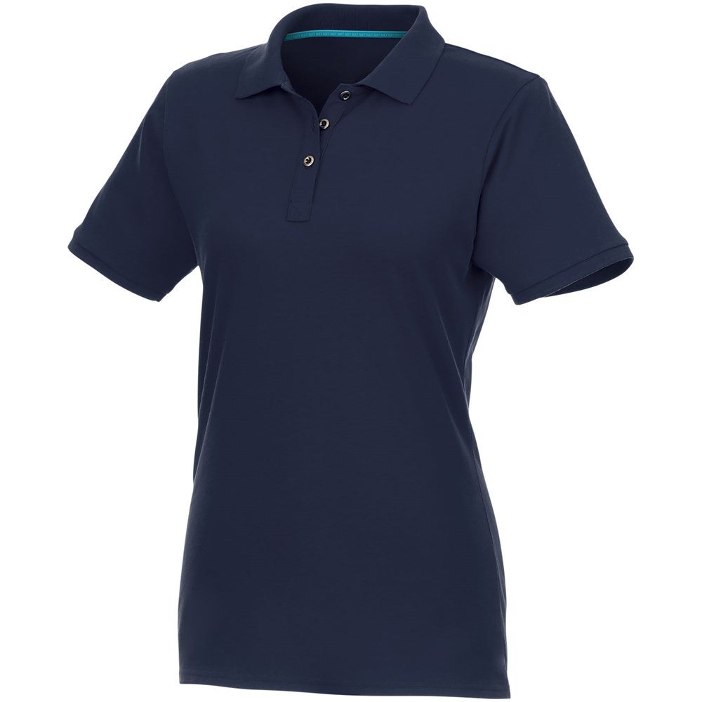 Beryl Poloshirt aus Bio-Recyclingmaterial für Damen navy