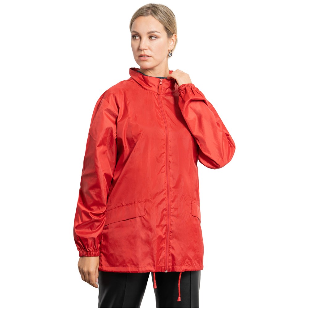 Escocia Leichte Regenjacke Unisex rot