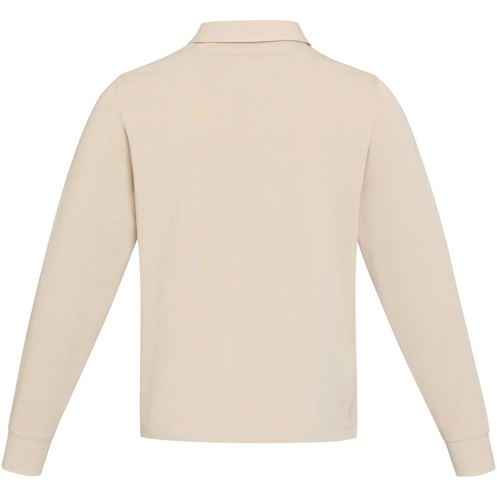 Clyde Rugby Polo Sweatshirt Unisex Oatmeal