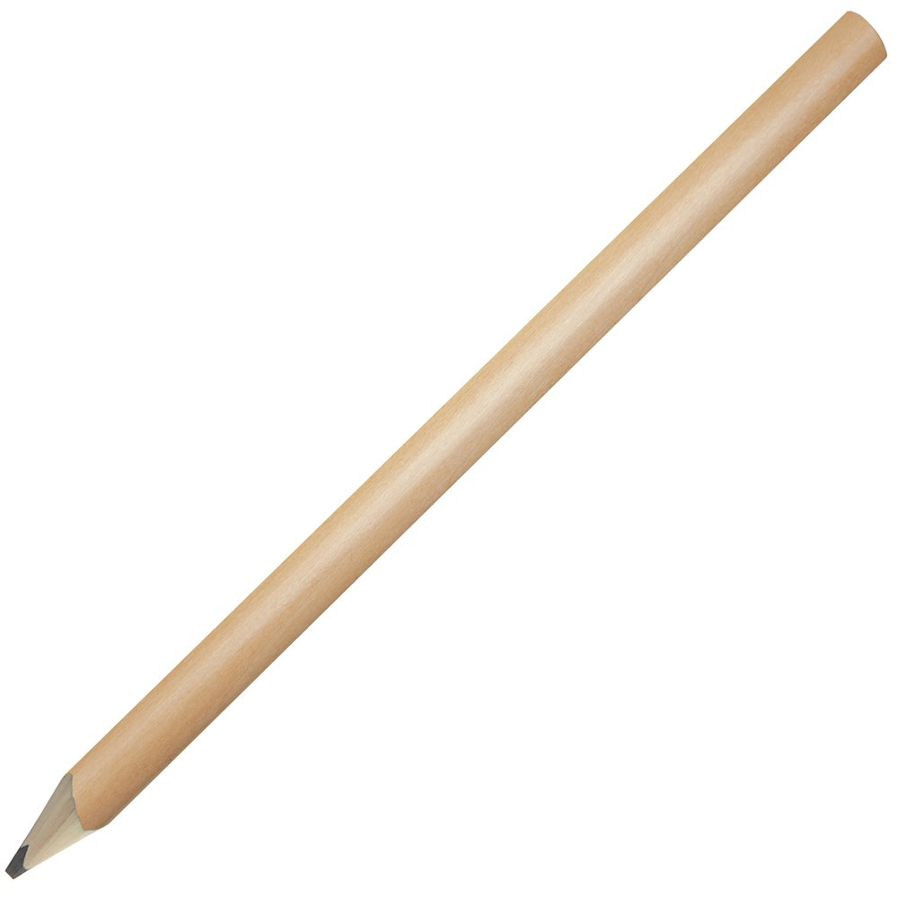 Zimmermannsbleistift, 24 cm, oval, gespitzt