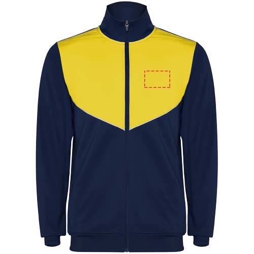 Evans Trainingsanzug für Kinder Navy Blue, gelb