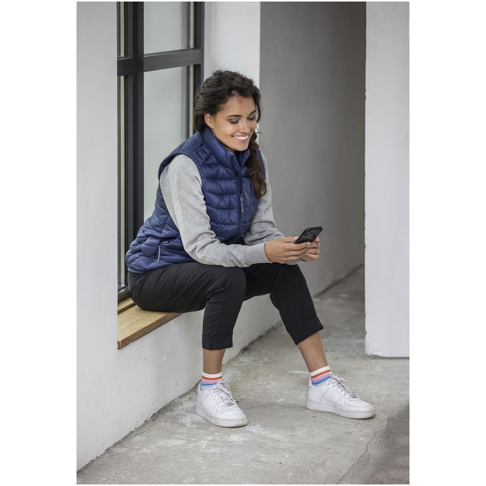 Pallas wattierter Bodywarmer für Damen rot