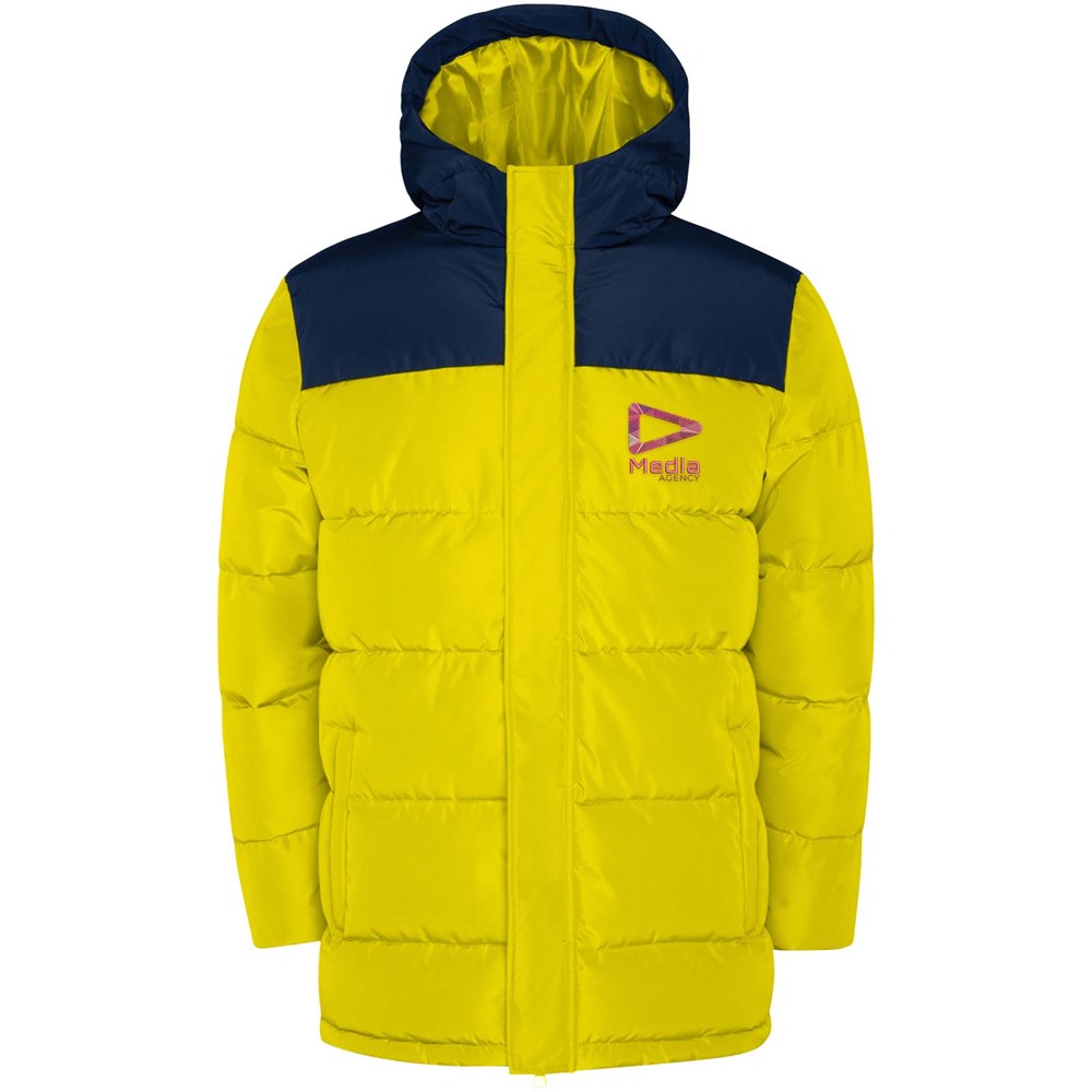 Tallin Steppjacke Unisex gelb, Navy Blue