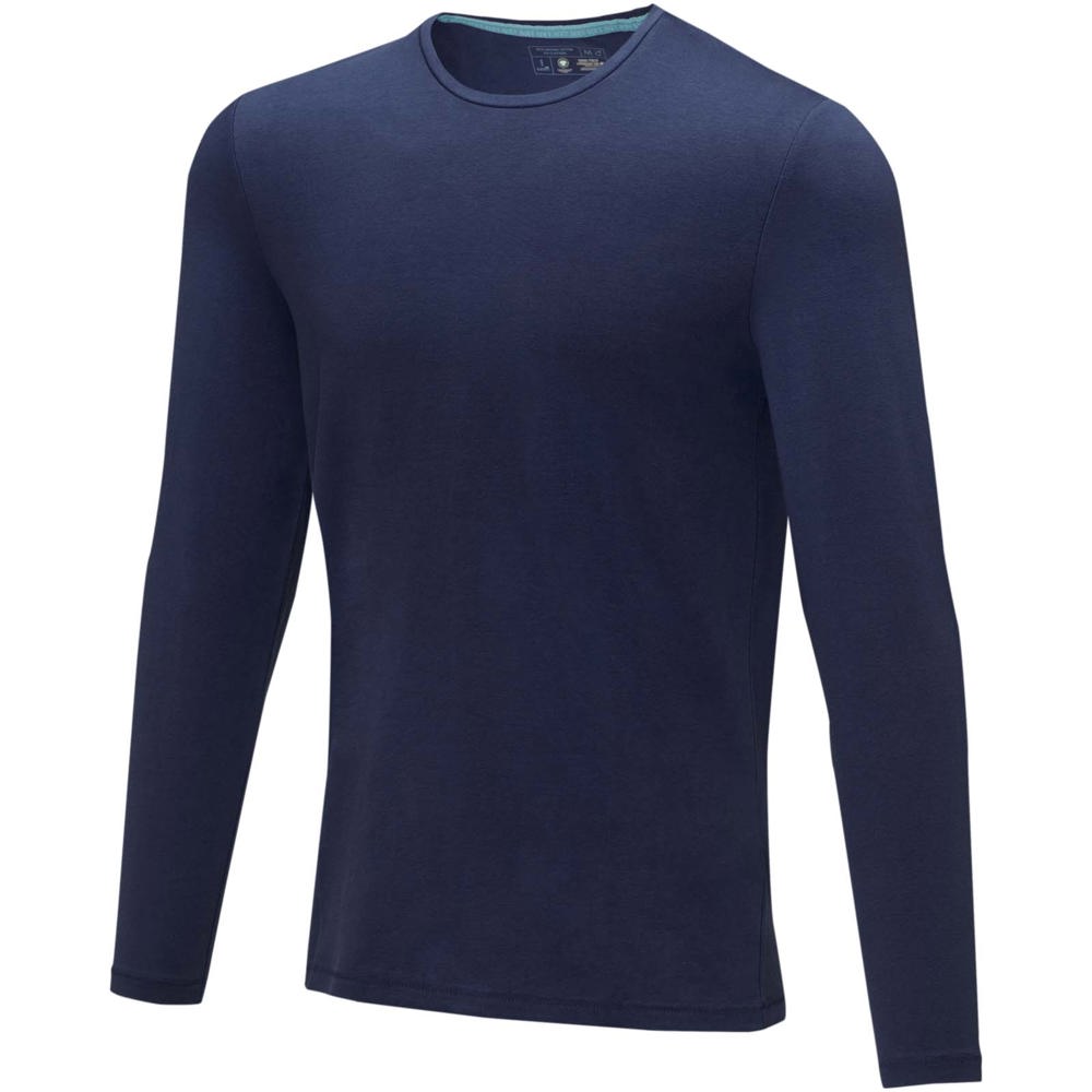 Ponoka Langarmshirt für Herren navy