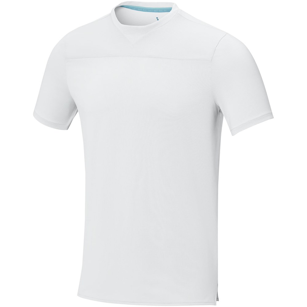 Borax Cool Fit T-Shirt aus recyceltem GRS Material für Herren weiss