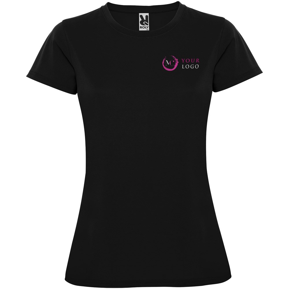 Montecarlo Sport T-Shirt für Damen schwarz