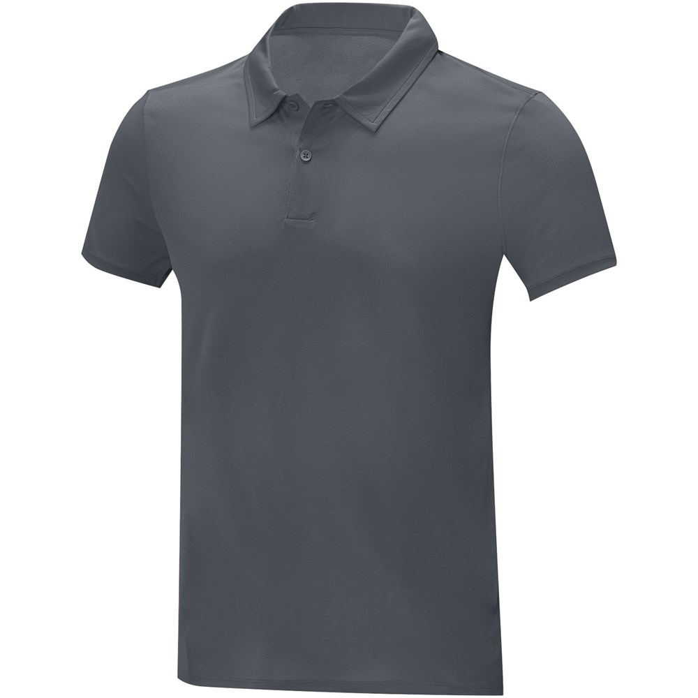 Deimos Poloshirt cool fit mit Kurzärmeln für Herren storm grey