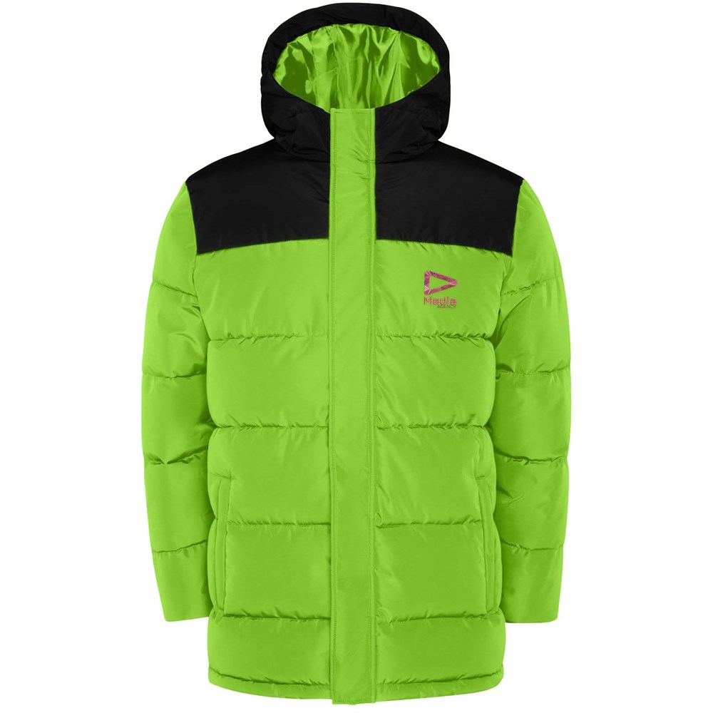 Tallin Steppjacke für Kinder limone, schwarz