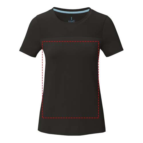 Borax Cool Fit T-Shirt aus recyceltem GRS Material für Damen schwarz