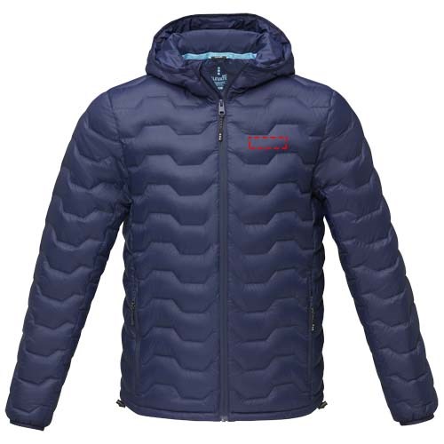 Petalite GRS Daunenjacke aus recyceltem Material für Herren navy