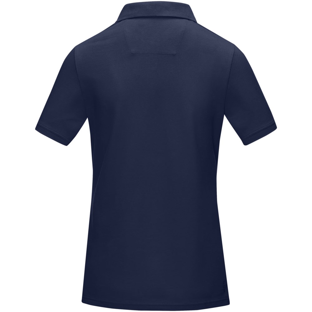 Graphite Poloshirt aus Bio-Baumwolle für Damen navy