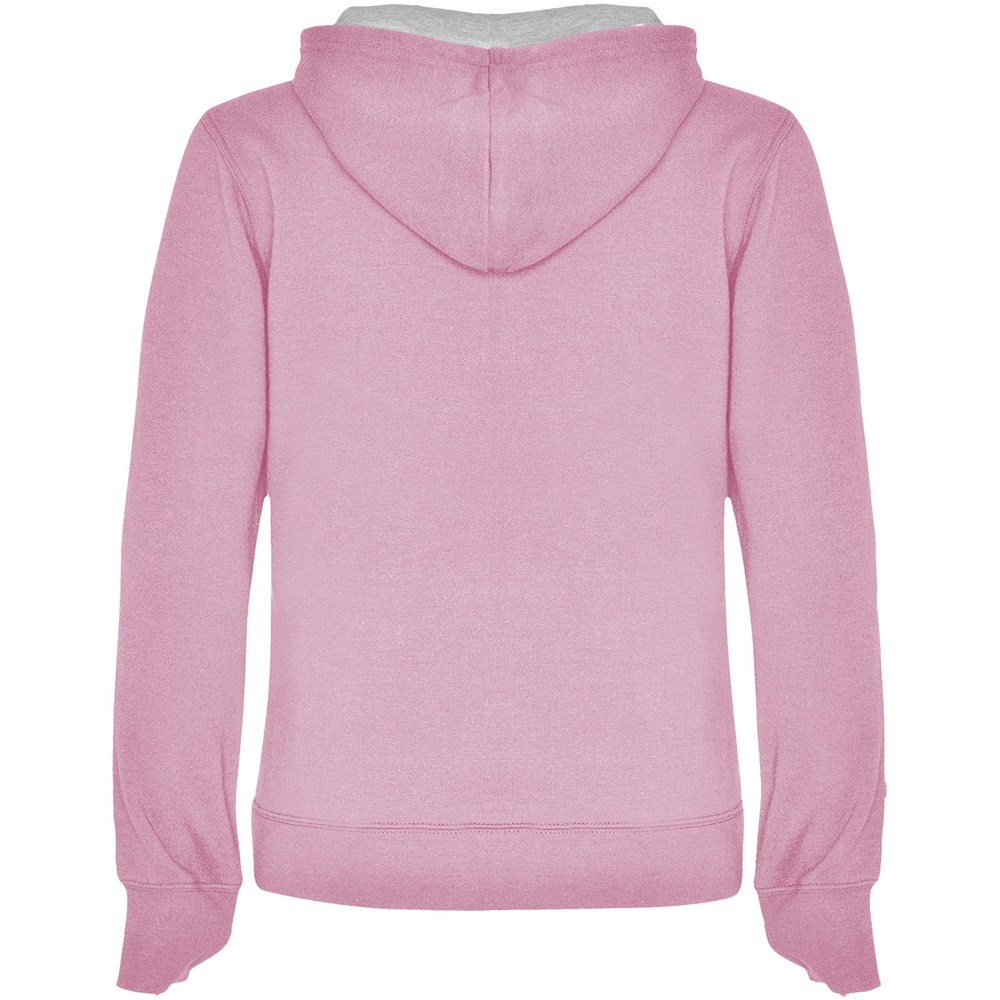 Urban Kapuzenpullover für Damen hellrosa, Marl Grey
