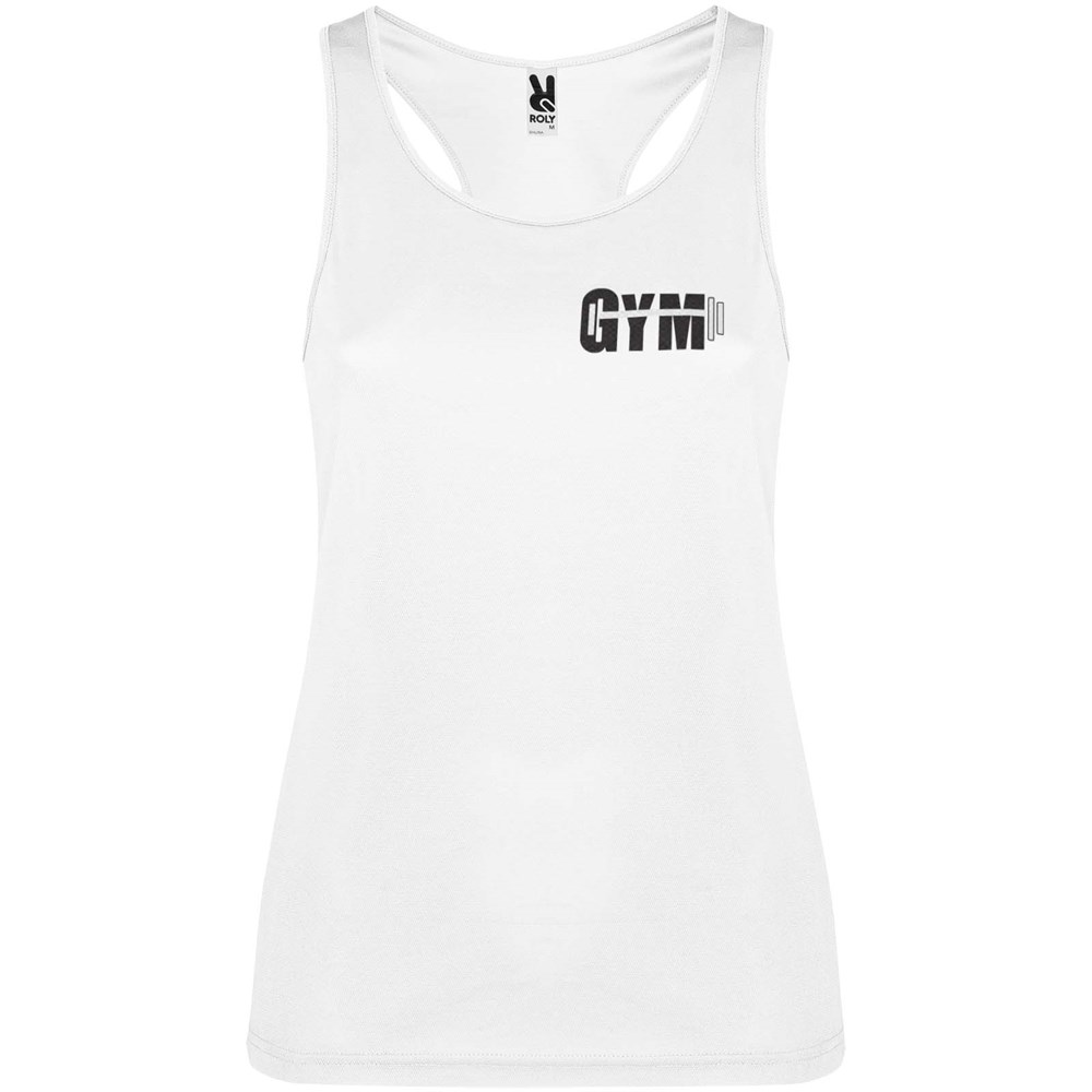Schura Sport Top für Damen weiss