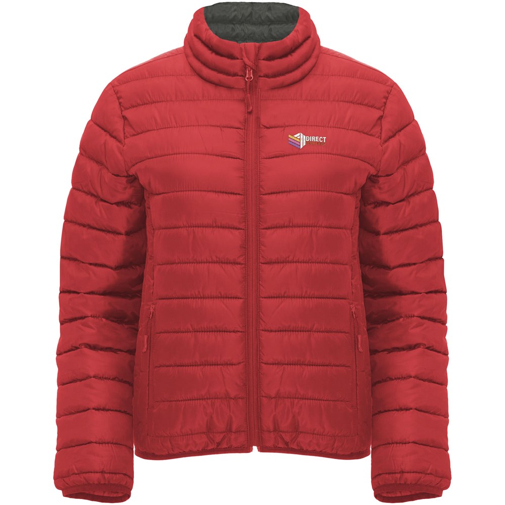 Finland isolierte Jacke für Damen rot