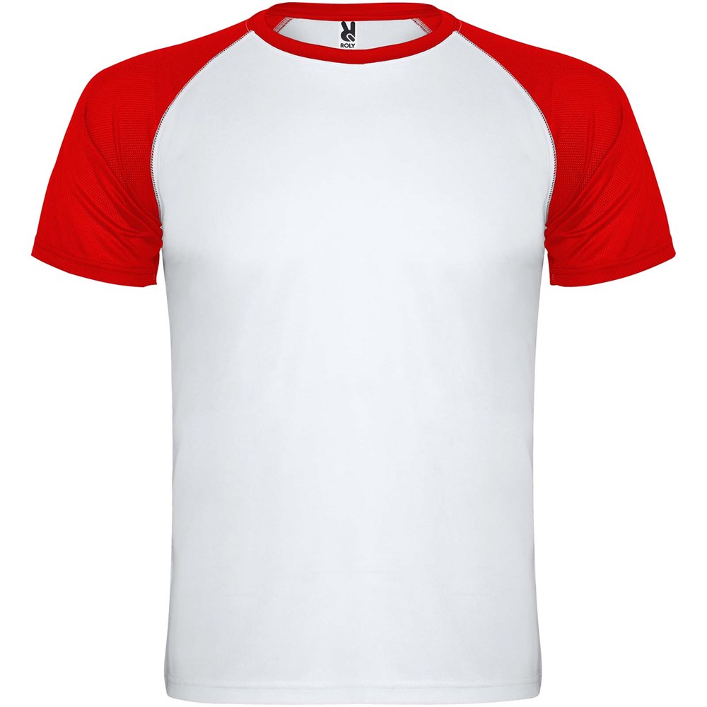 Indianapolis Sport T-Shirt für Kinder weiss, rot