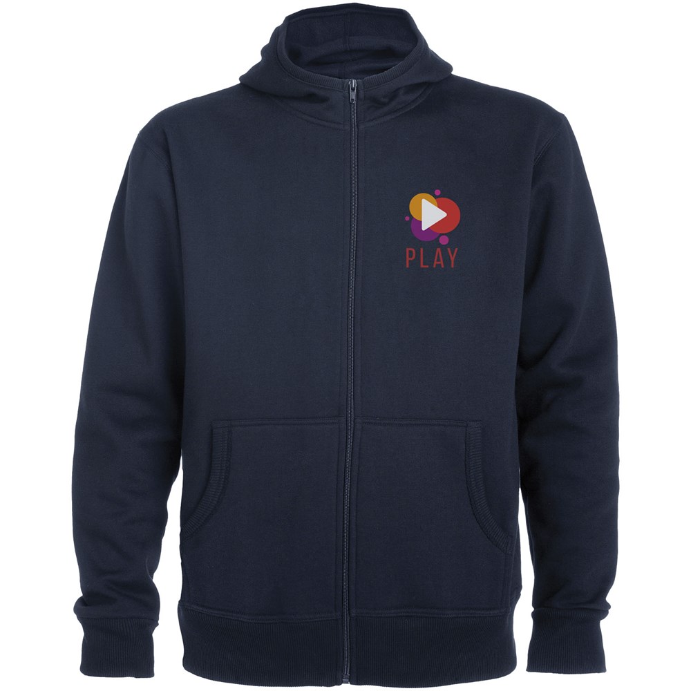 Montblanc Kapuzensweatjacke Unisex Navy Blue