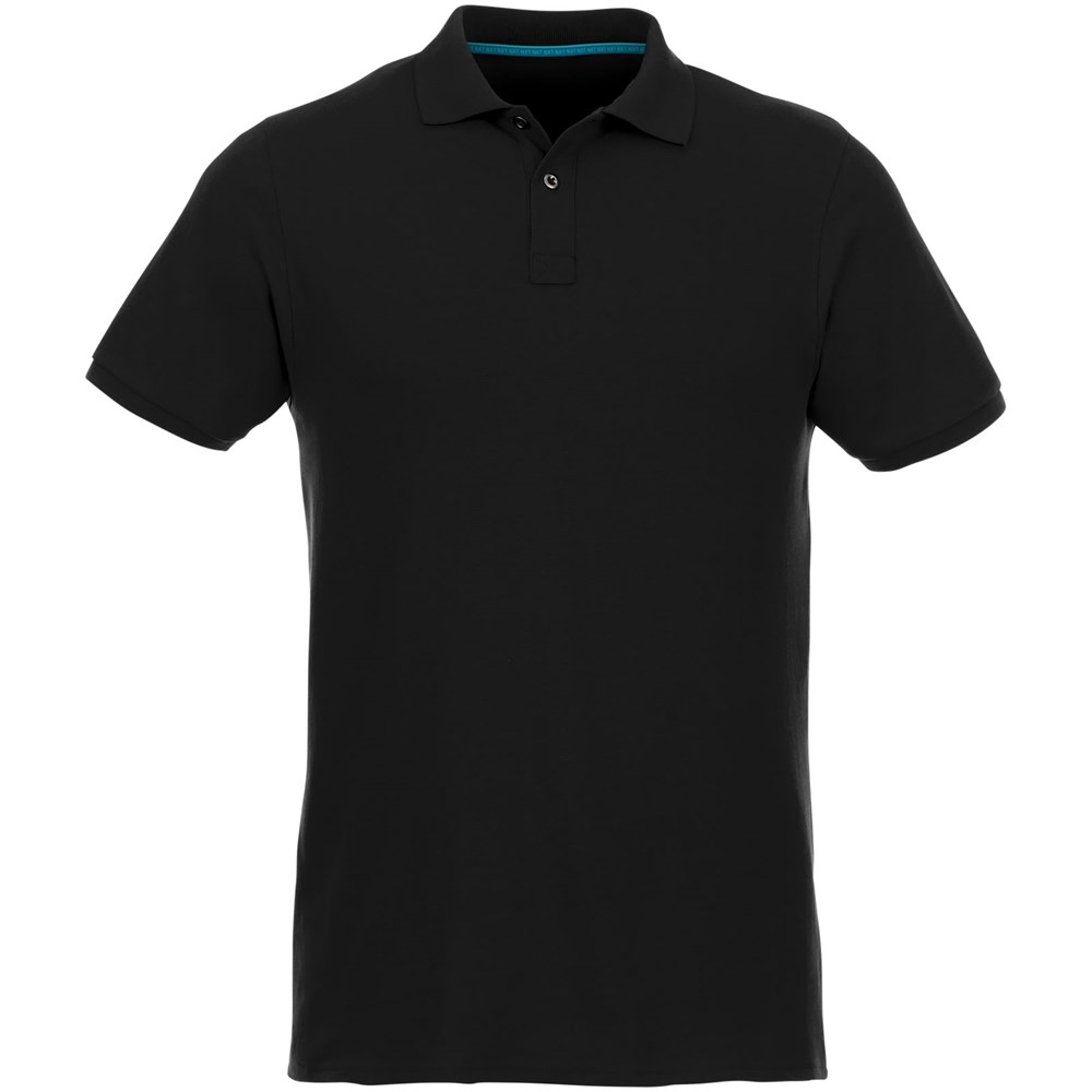 Beryl Poloshirt aus Bio-Recyclingmaterial für Herren schwarz