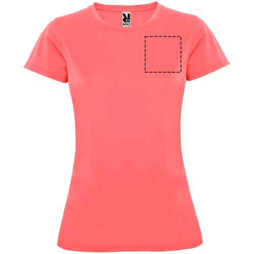 Montecarlo Sport T-Shirt für Damen Fluor Coral