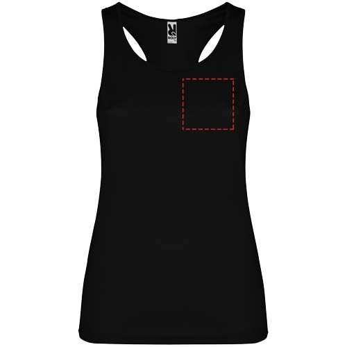 Schura Sport Top für Damen schwarz