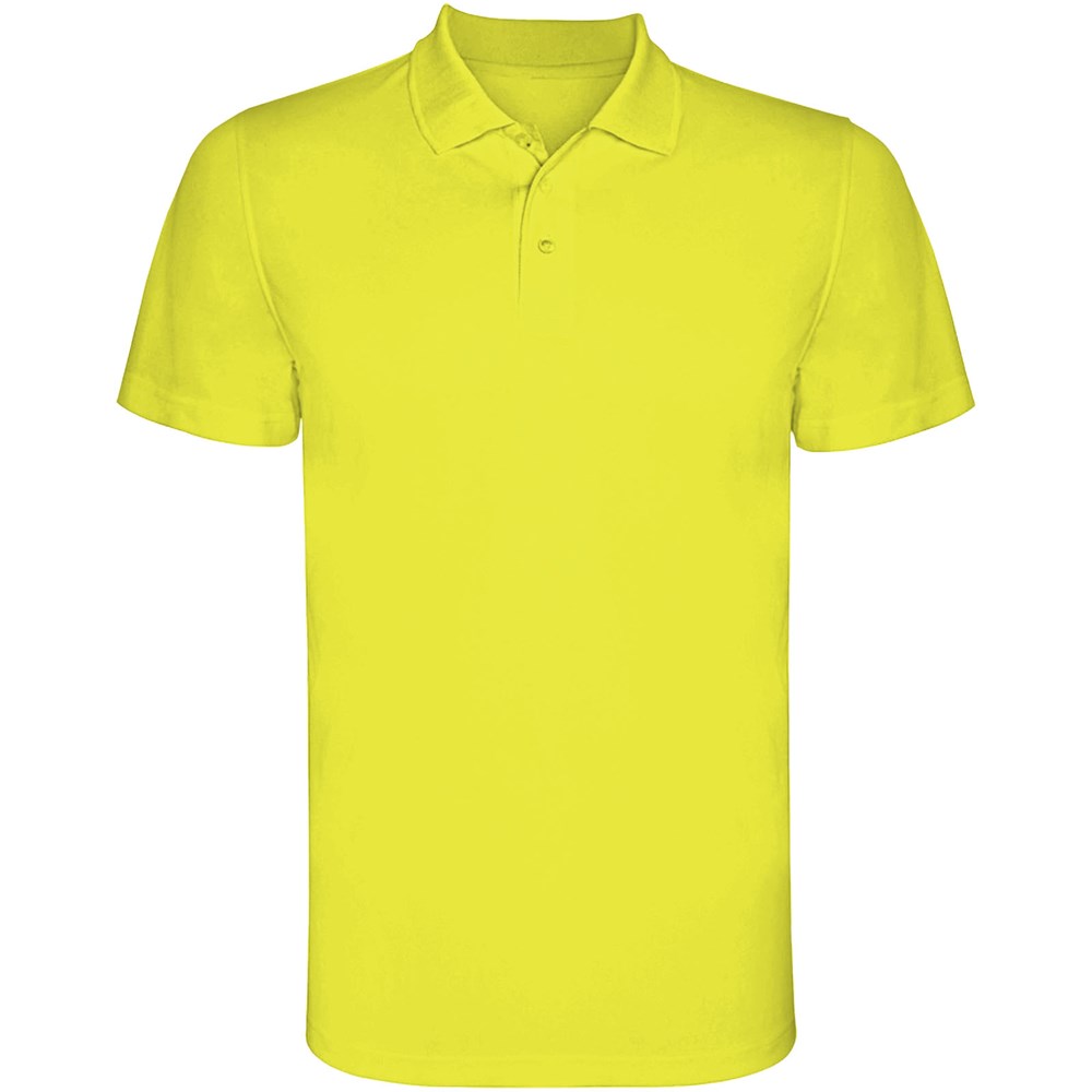 Monzha Sport Poloshirt für Herren Fluor Yellow