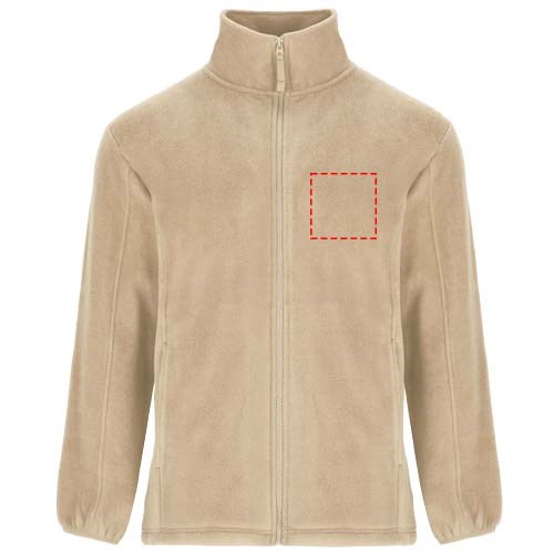 Artic Fleecejacke für Herren sand meliert
