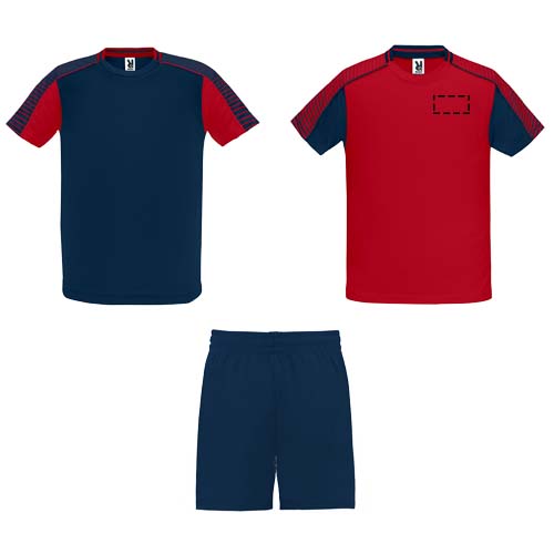 Juve Sport-Set für Kinder rot, Navy Blue