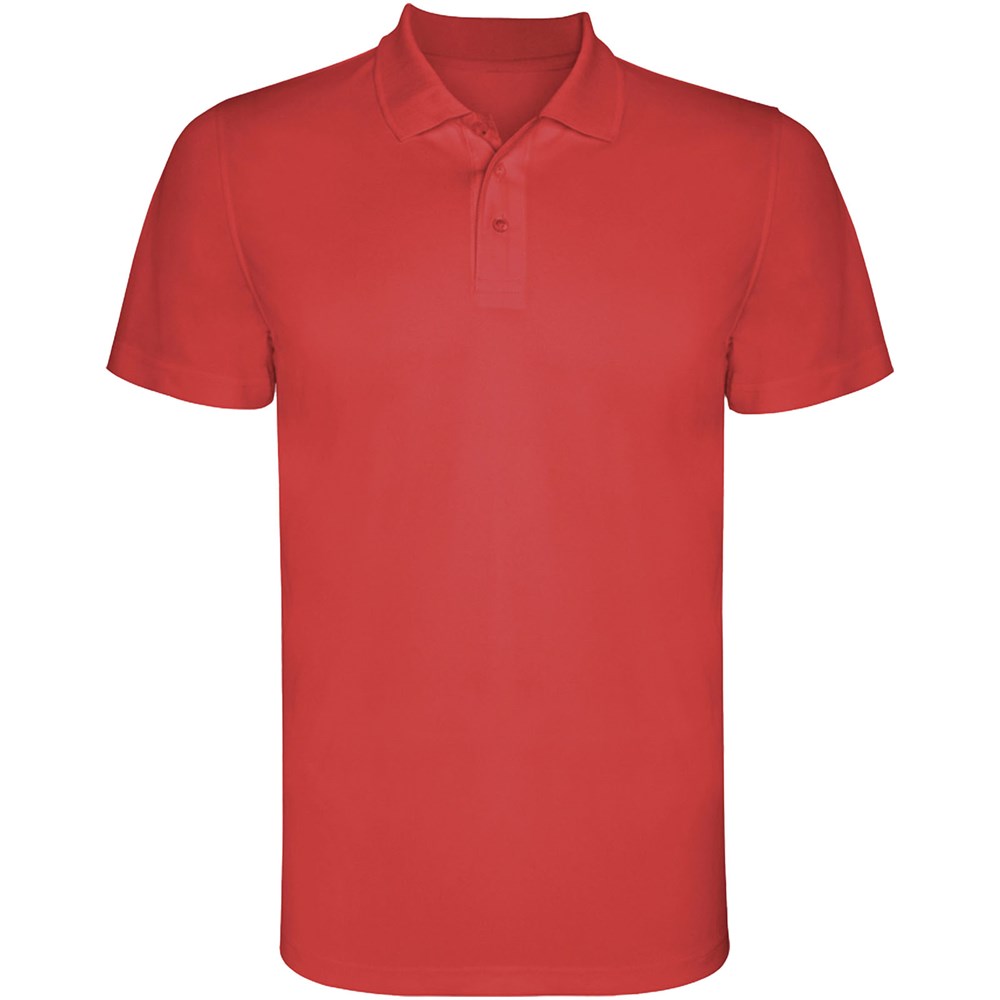 Monzha Sport Poloshirt für Kinder rot