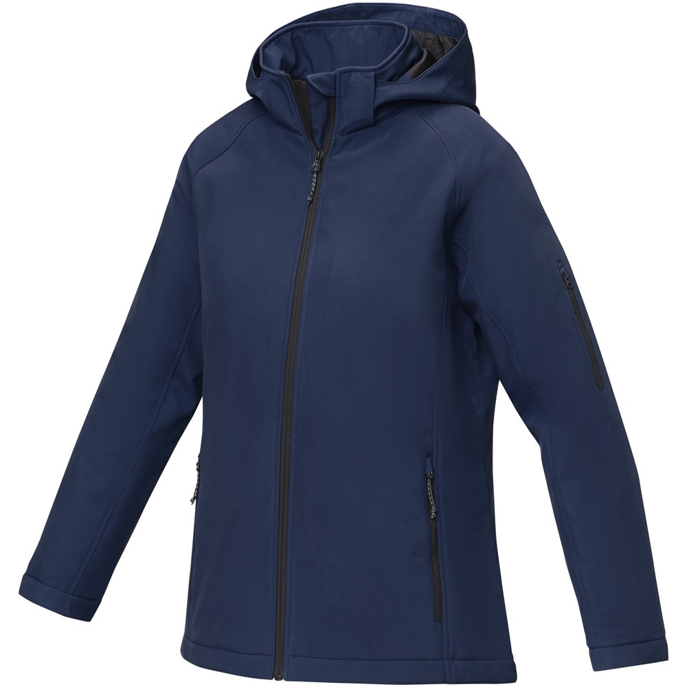 Notus wattierte Softshell Damenjacke navy