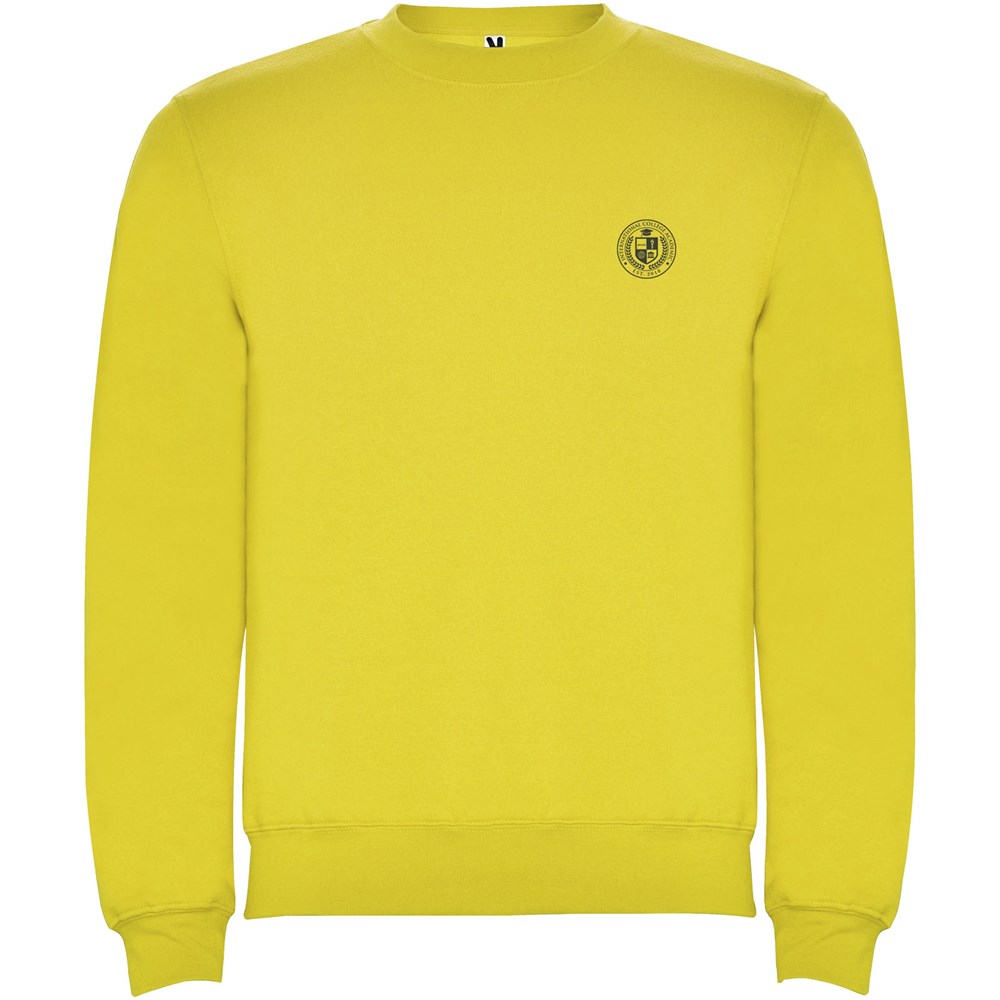Clasica Sweatshirt mit Rundhalsausschnitt für Kinder gelb